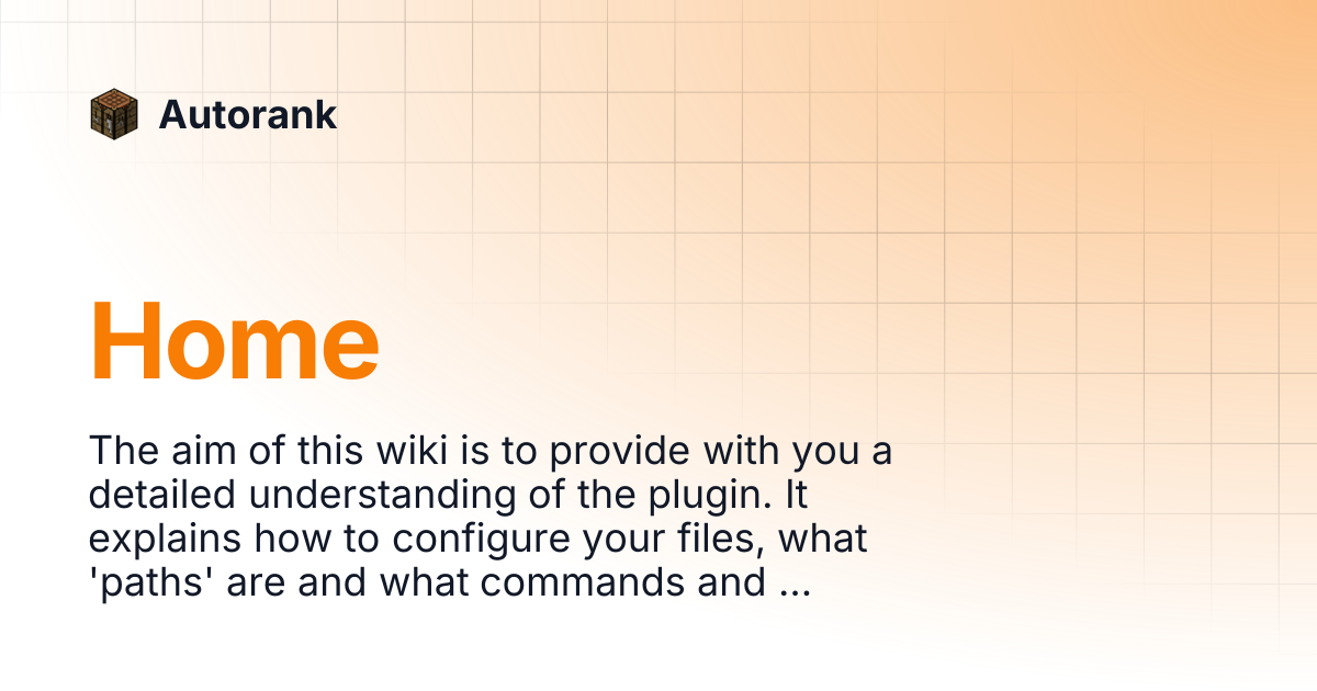 Home | Autorank